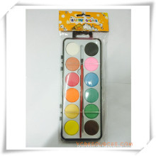 Bunte Werbe-Solid-Dry Aquarellfarbe Set für Promotion Geschenk (OI33009)